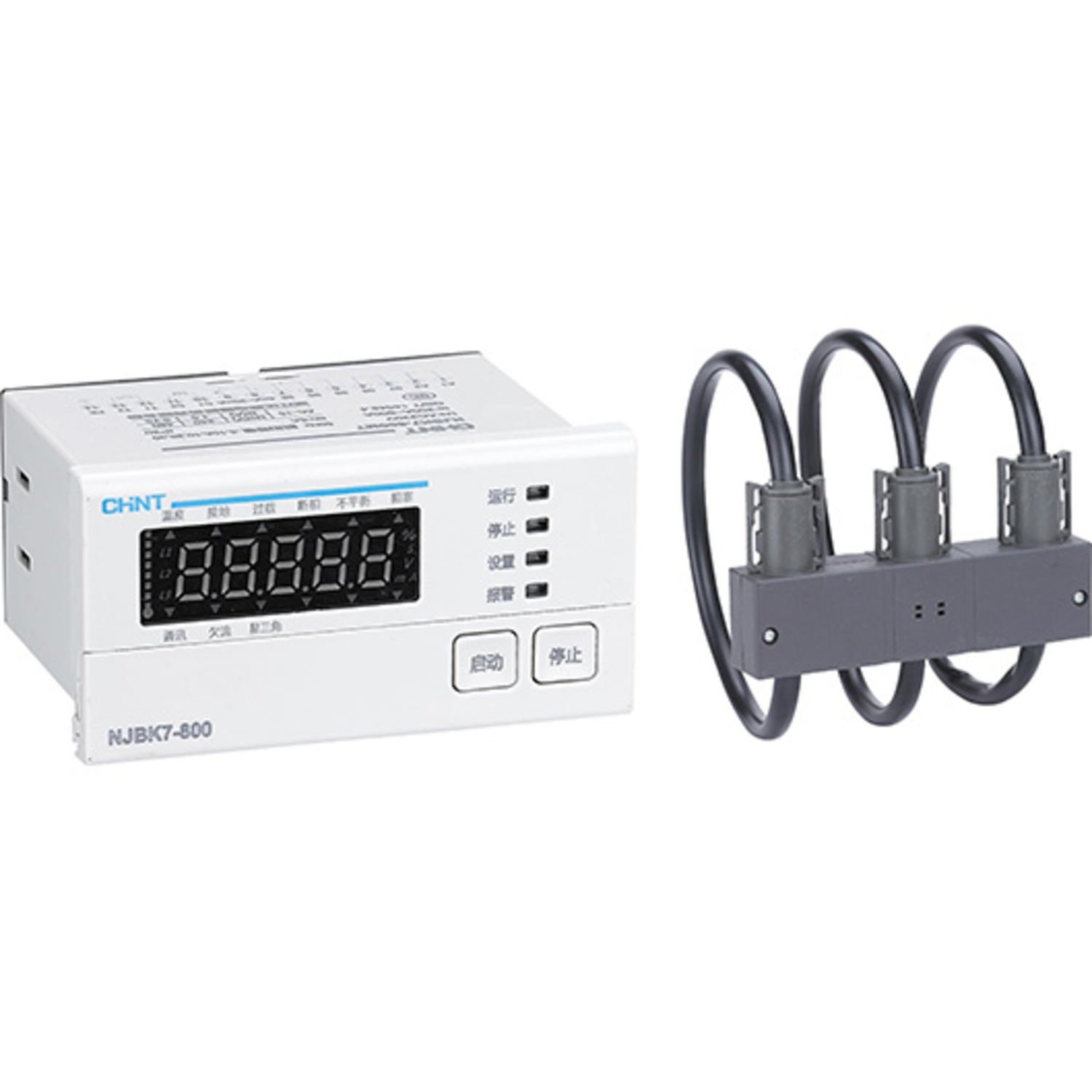 Комплексное защитное устройство для двигателей NJBK7-800M/10/AC380V  2A-10A