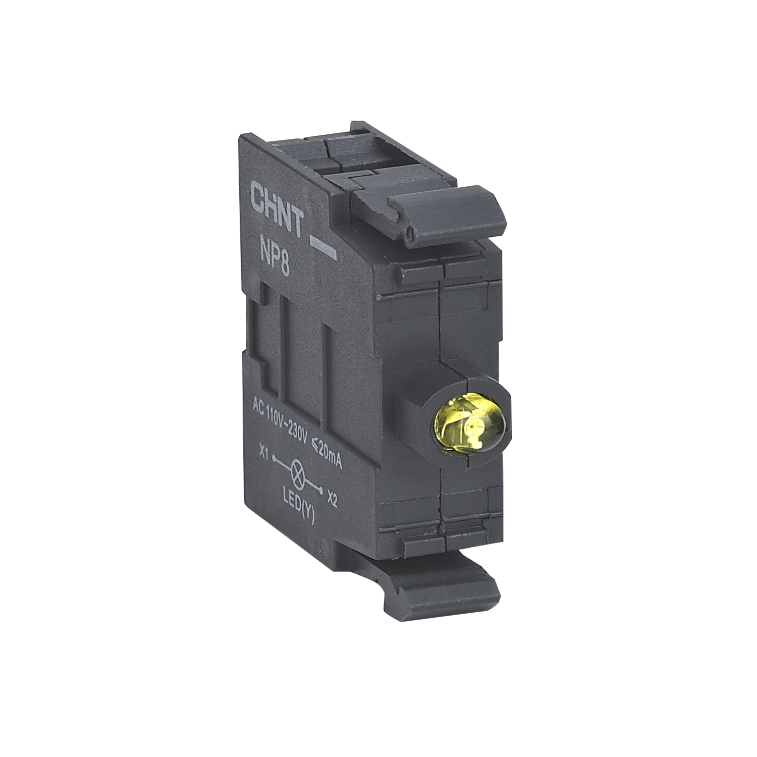 Светодиодный элемент для NP8, AC 110-230В, желтый (R)