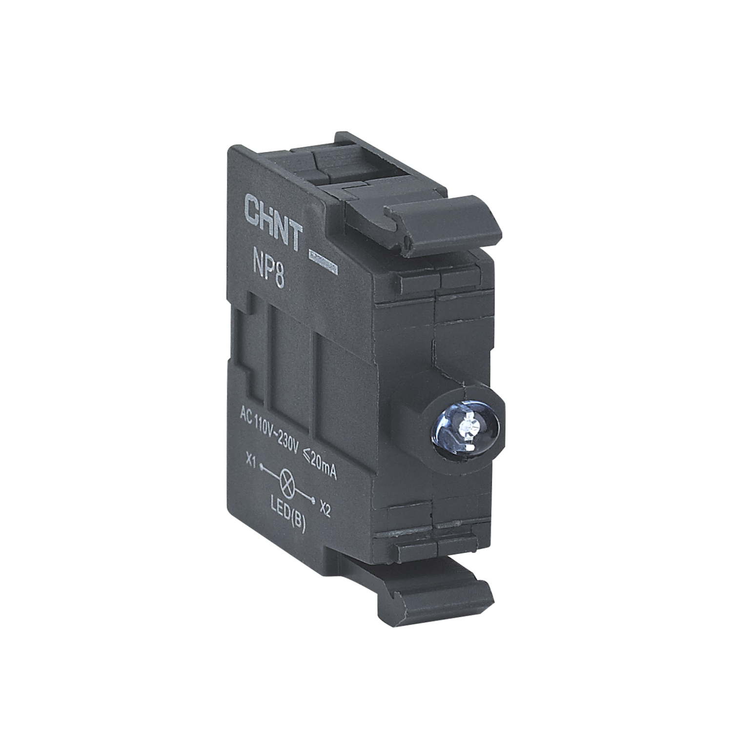 Светодиодный элемент для NP8, AC 110-230В, синий (R)