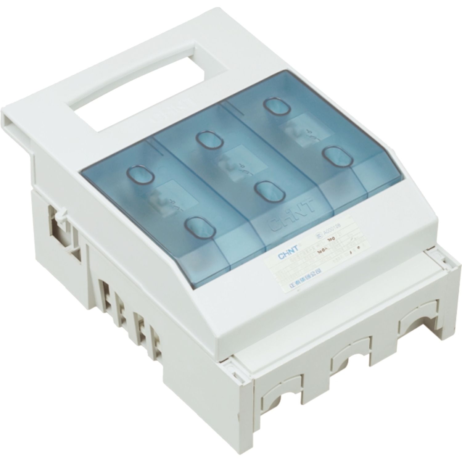 Откидной выключатель-разъединитель NHR17-630/3, 3P, 630А, с плавкими вставками, со вспом. контактами