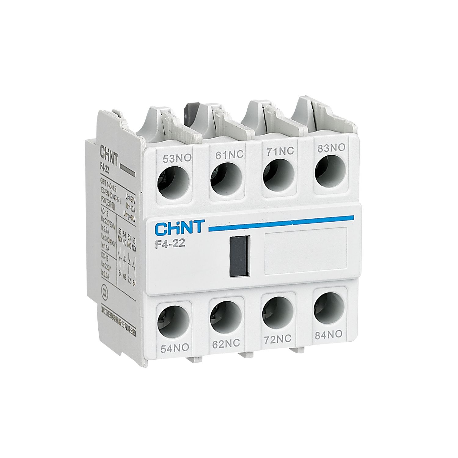 Приставка фронтальных доп.контактов F4-31 для NC1, NC2, NC8 (R)