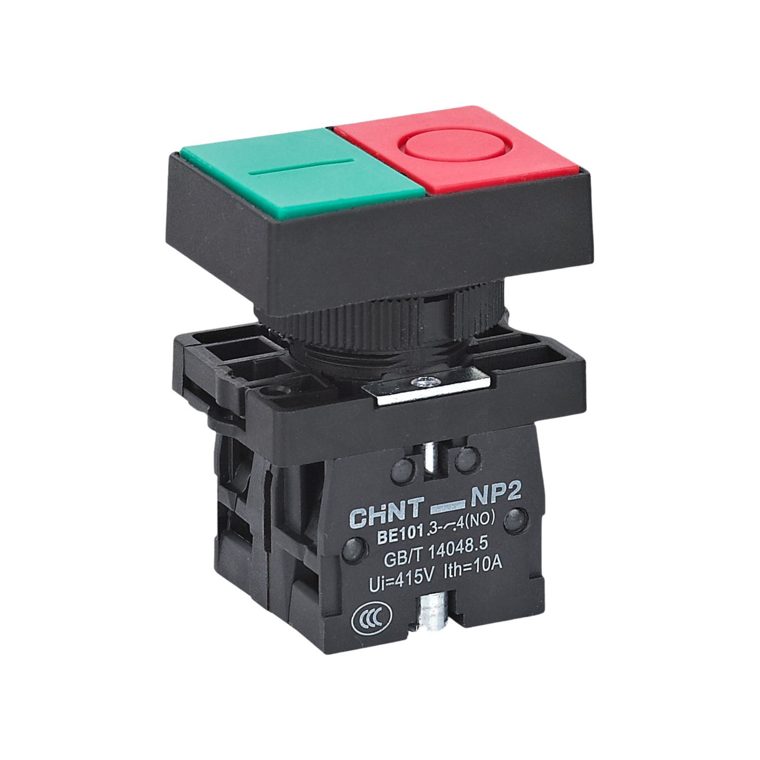 Двойная кнопка "Пуск-Стоп" NP2-EL8325 1НО+1НЗ IP40 (R)