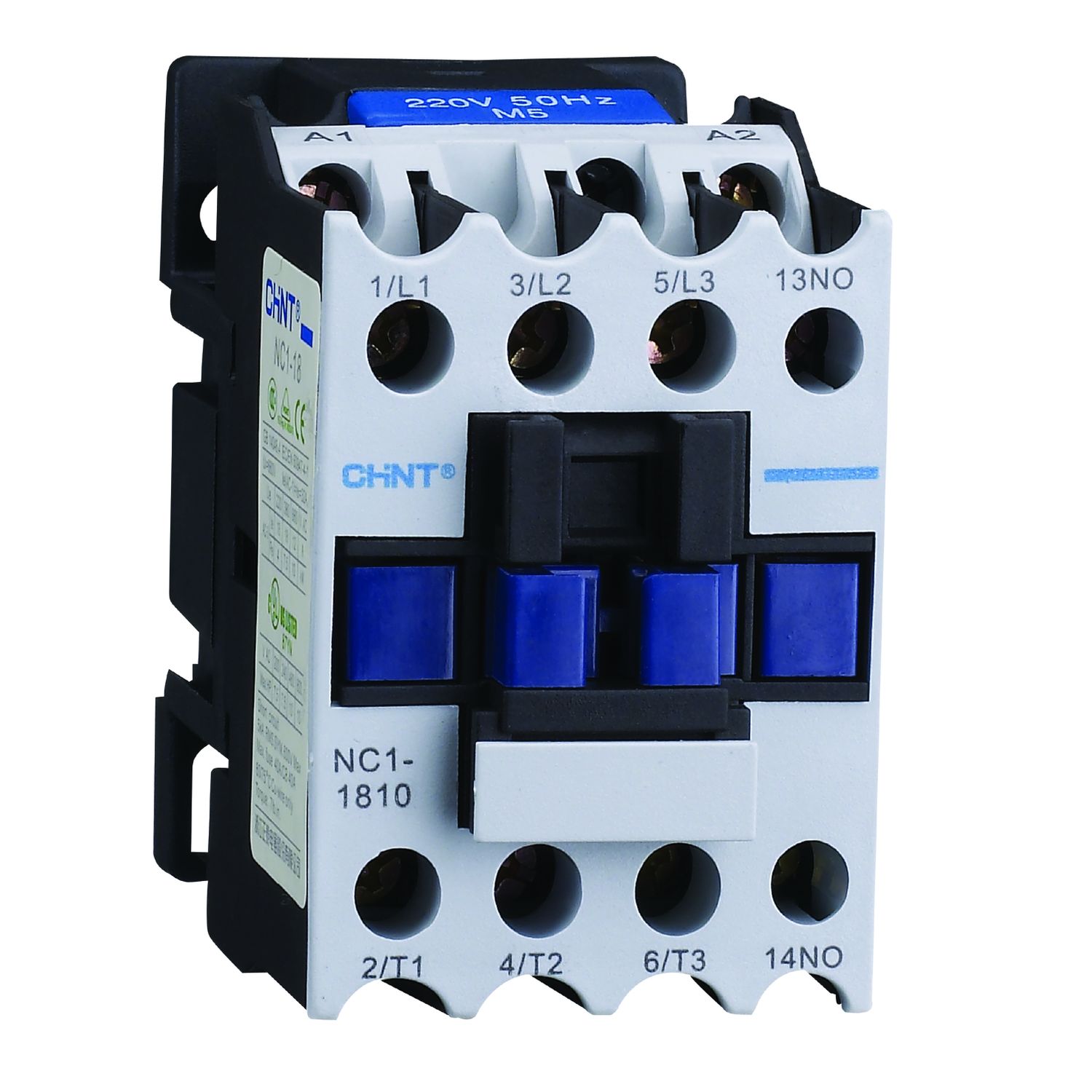 Контактор NC1-1810 18А 230В/АС3 1НО 50/60Гц (R)