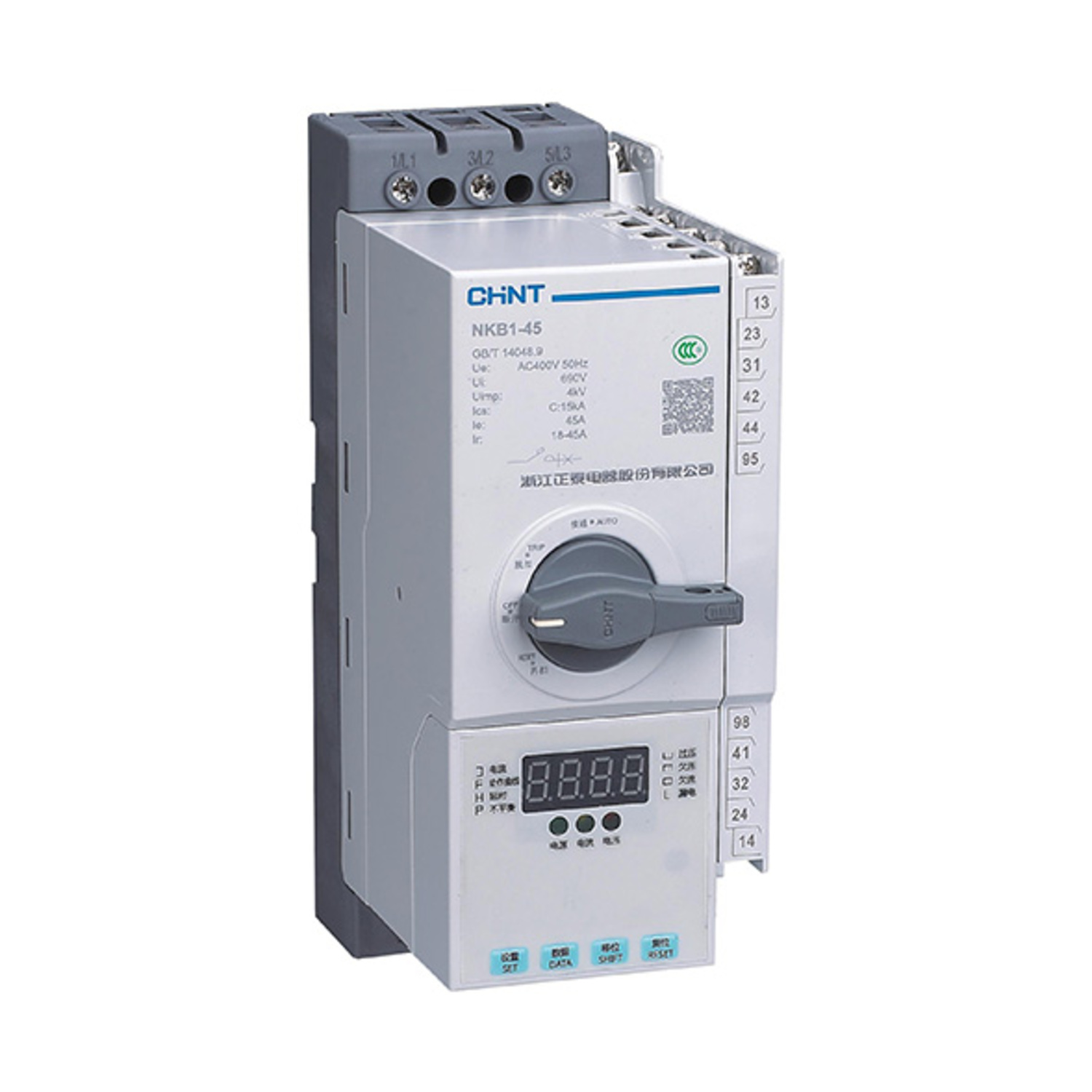 Интеллектуальный пускатель с функцией управления и защиты NKB1-45 C/L25/06MLG